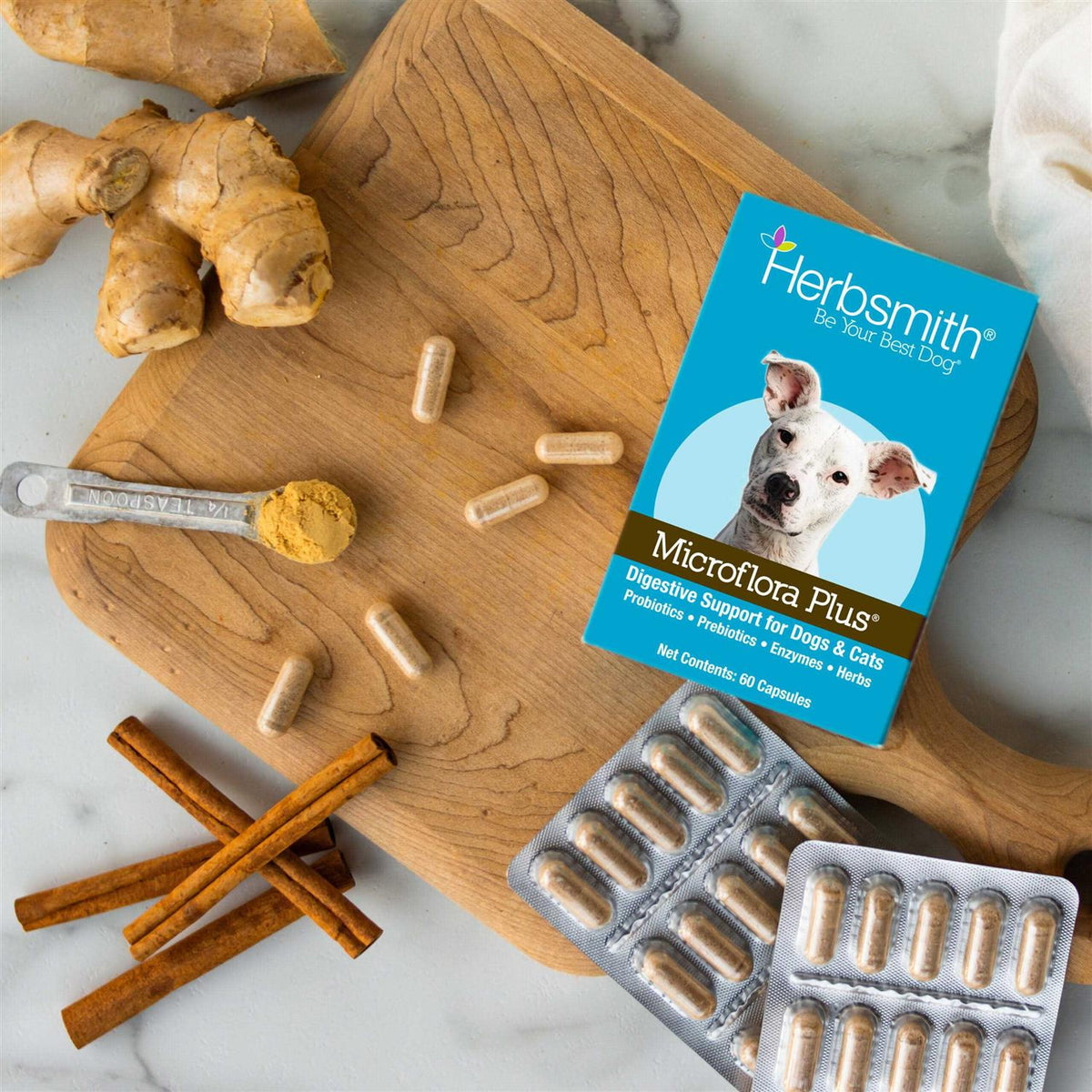 Microflora Plus for Digestion Pet Supplies F6047