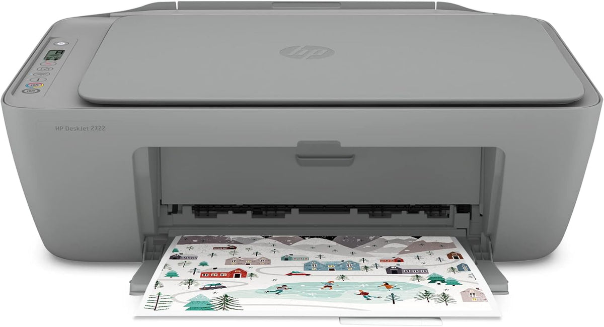 White Wireless Bluetooth Color Inkjet All-in-One Printer V84722