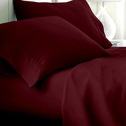 White 1000 Thread Count Cotton Sheets Set 4Pc W237854