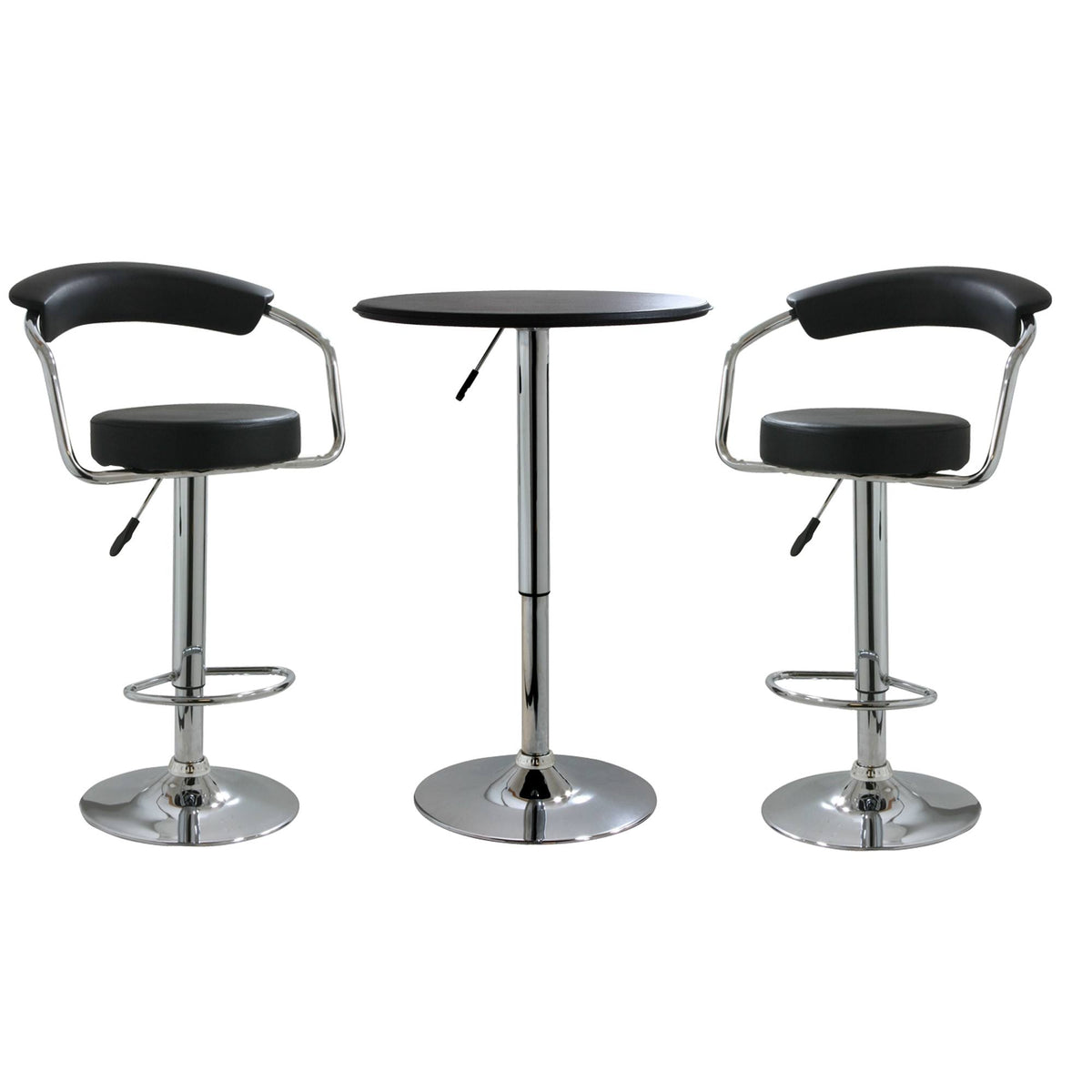 3 Piece Adjustable Height Bar Set L748161
