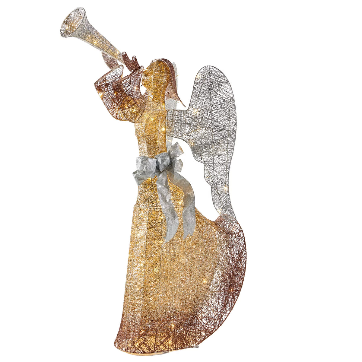 5 Feet Tall Pre-Lit Angel Christmas Decoration B754929