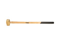 32 in. 6 lbs Brass Hammer with Wood Handle E4634