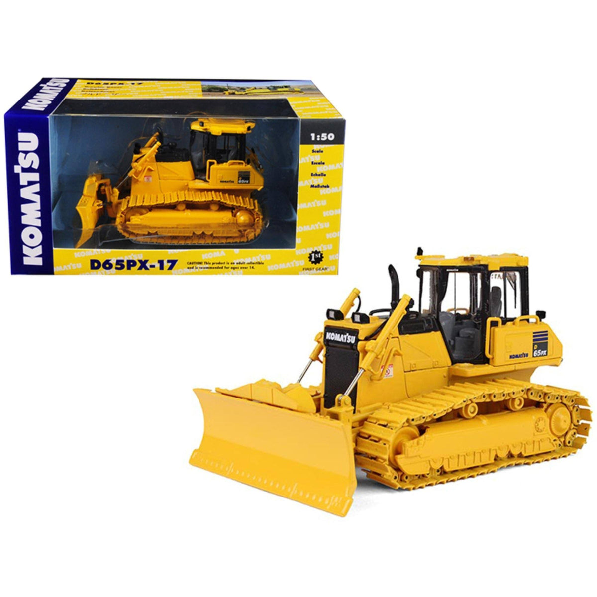 1/50 Diecast Dozer with Hitch X4747