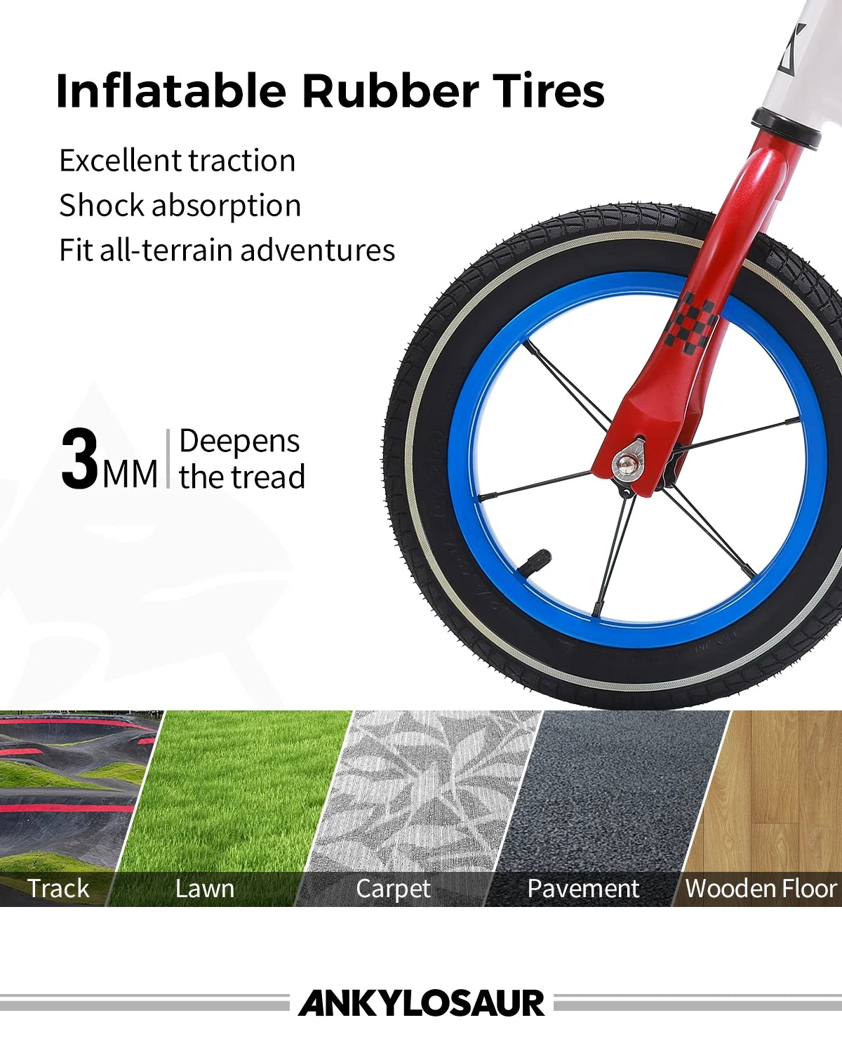 Balance Bike with Adjustable Seat Height I894261