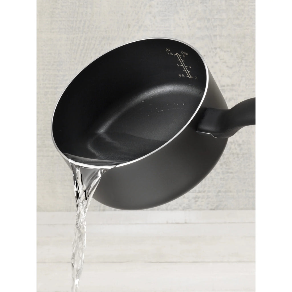 10 Piece Non-Stick Black Cookware Set M327