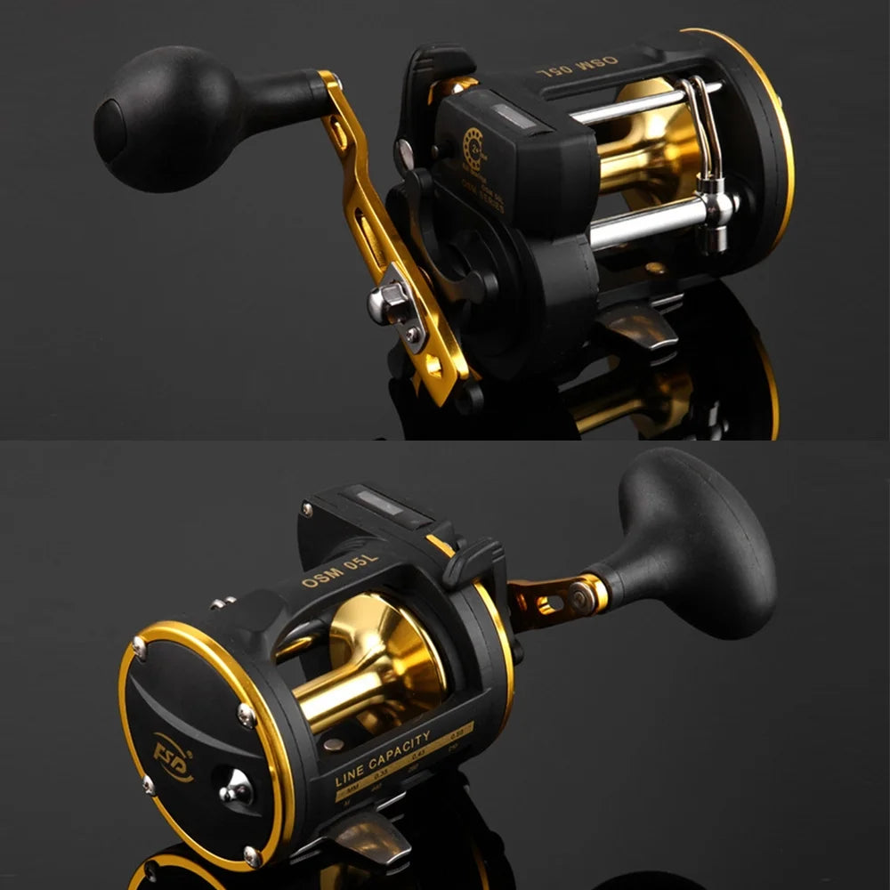 Full Metal Trolling Fishing Reel F539563
