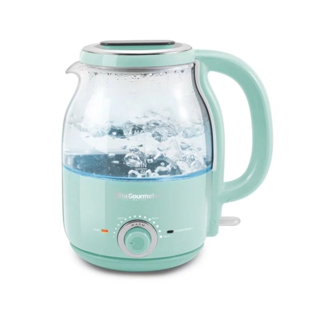 1.2L Adjustable Temperature Electric Glass Kettle J289282