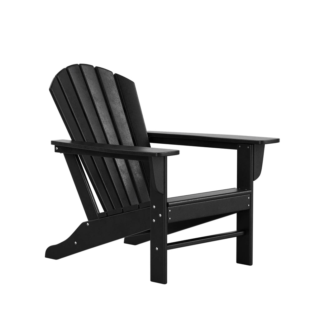 Black Poly Lumber Adirondack Chair B863692