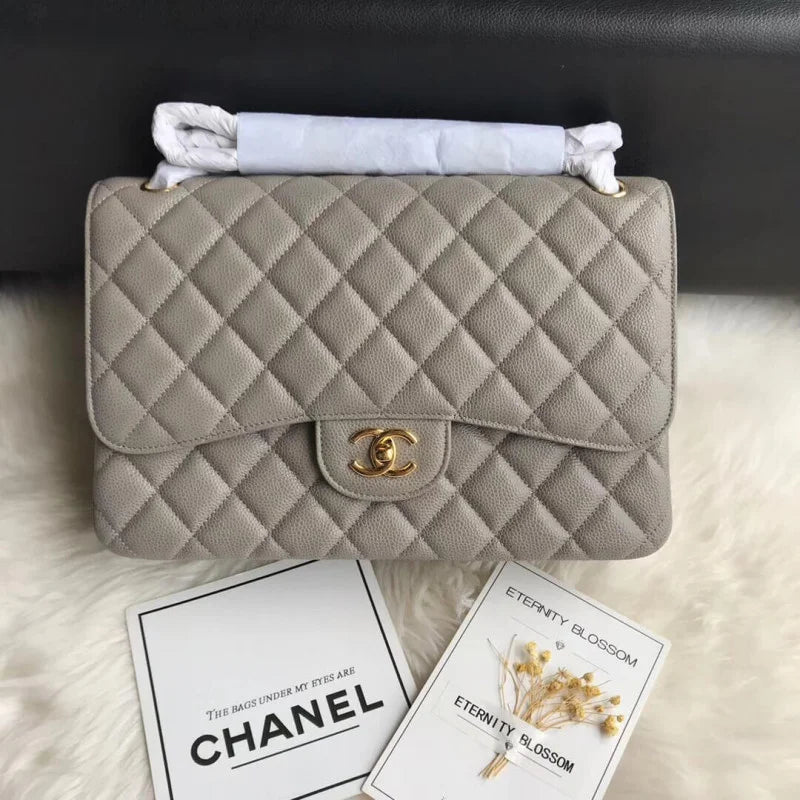 Caviar Calfskin 30Cm Flap Bag W636805
