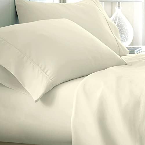 White 1000 Thread Count Cotton Sheets Set 4Pc W237854