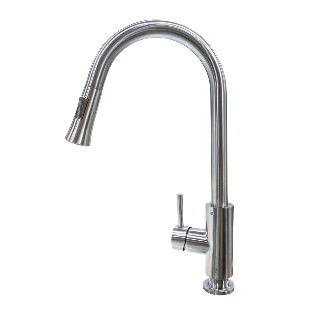 Single Hole Stainless Steel Pull Down Faucet Z9063