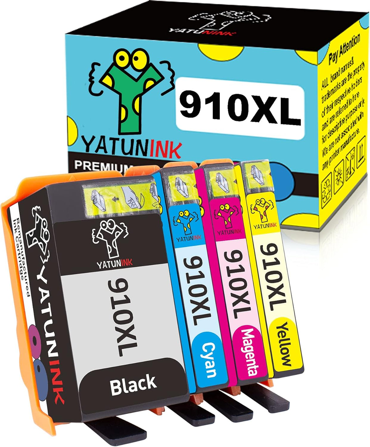 Remanufactured Ink Cartridge Combo Pack 4 Pack K95477