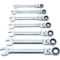 Ratcheting Wrench Set 7 Piece SAE Flex Head R4241