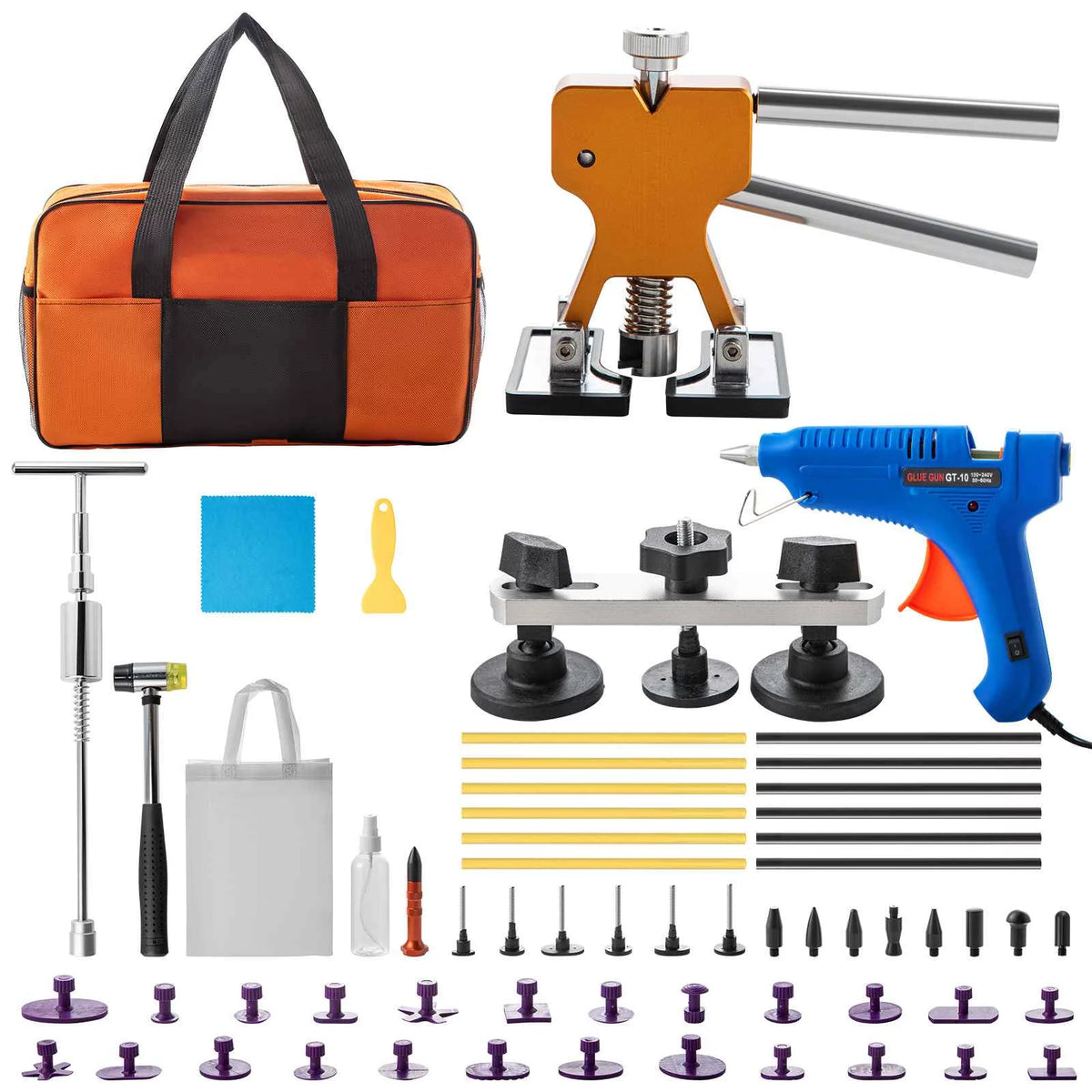 60 Pcs Paintless Dent Repair Tools Z6337