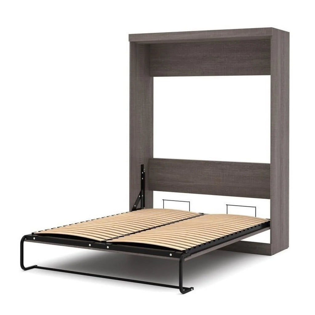Queen Wall Bed in Bark Gray L844790