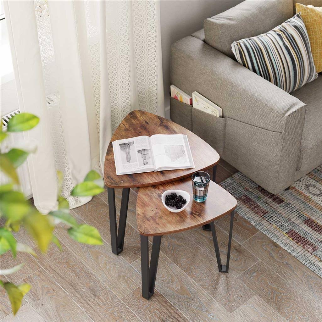 Industrial Nesting Coffee Table, Set of 3 A735060