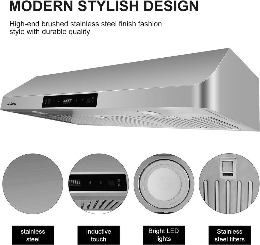 30-Inch 760CFM Stainless Steel Range Hood S217