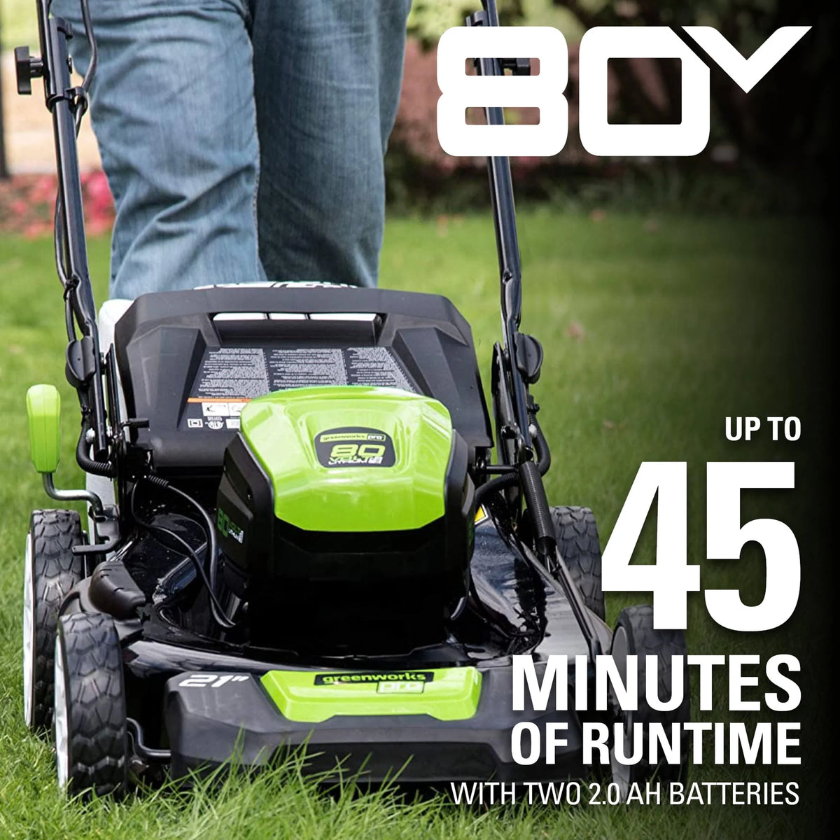 80 Volt Battery Powered Push Walk-Behind Mower K520766