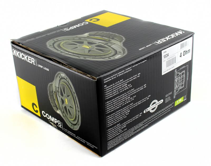 8 inch 4-Ohm Car Subwoofer Z62192