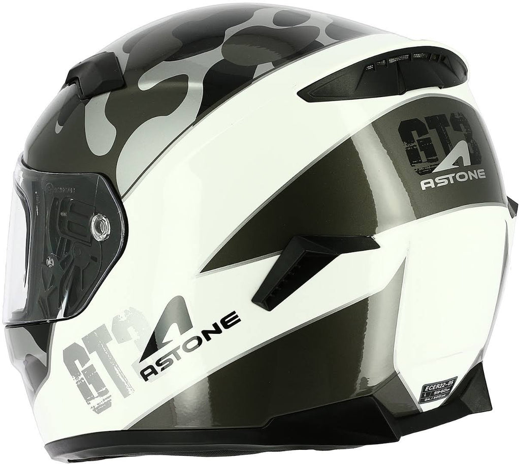 Camo Helmet White M Z4782