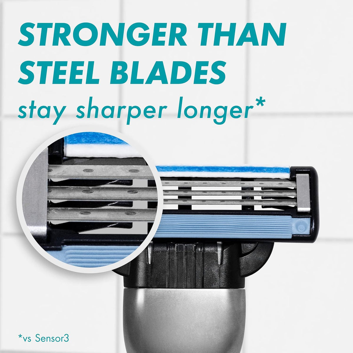 1 Razor Handle + 2 Blade Refills Razor Q999660