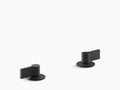 Matte Black Bathroom Sink Handles with Lever Design I649