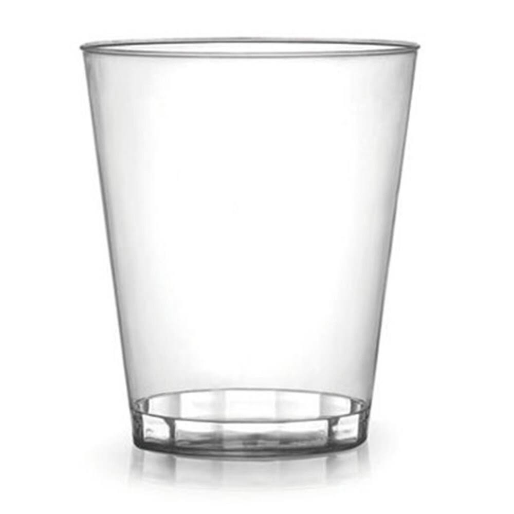 7 oz. Clear Hard Plastic Tumbler D408155