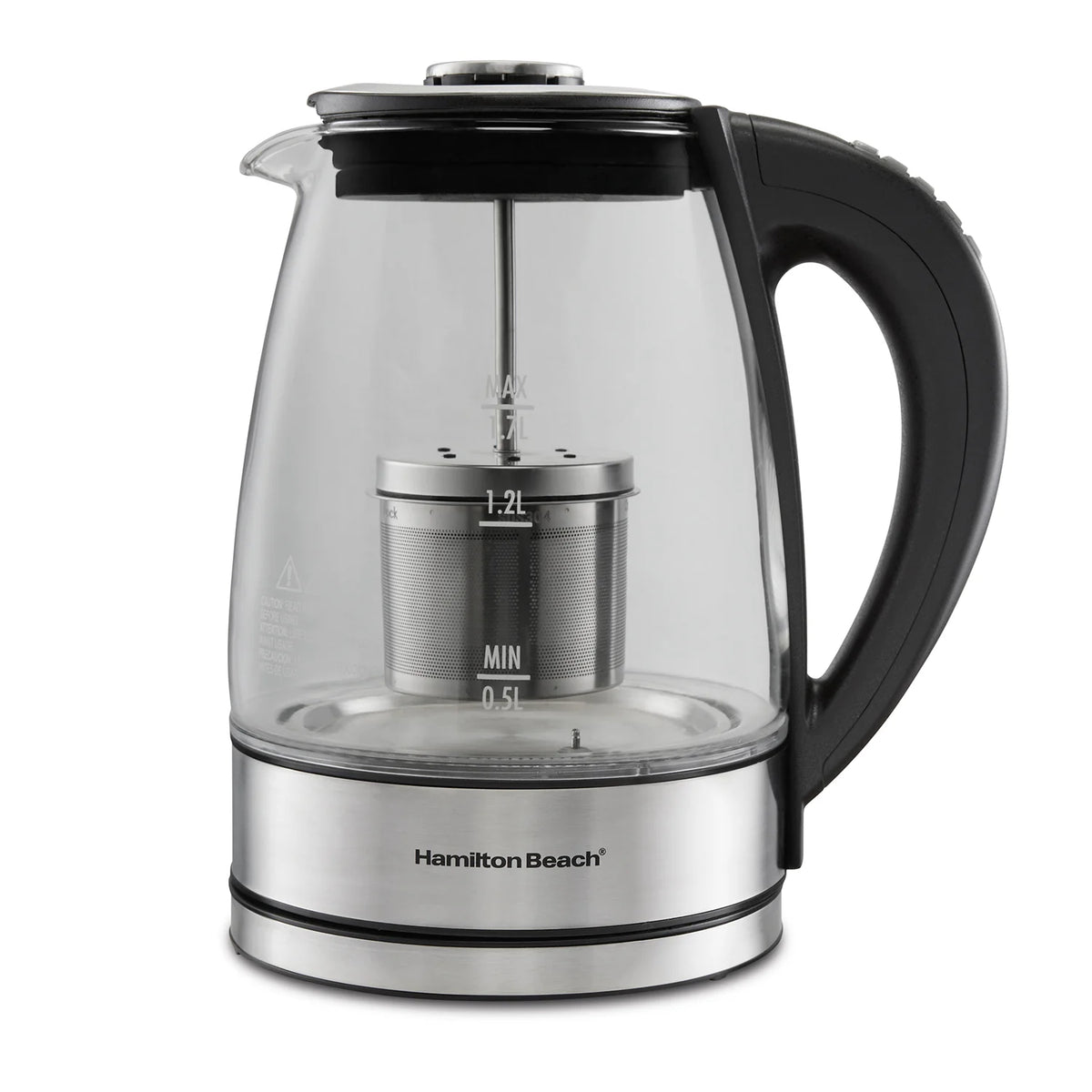 1.7L Variable Temperature Glass Kettle with Tea Infuser A4946