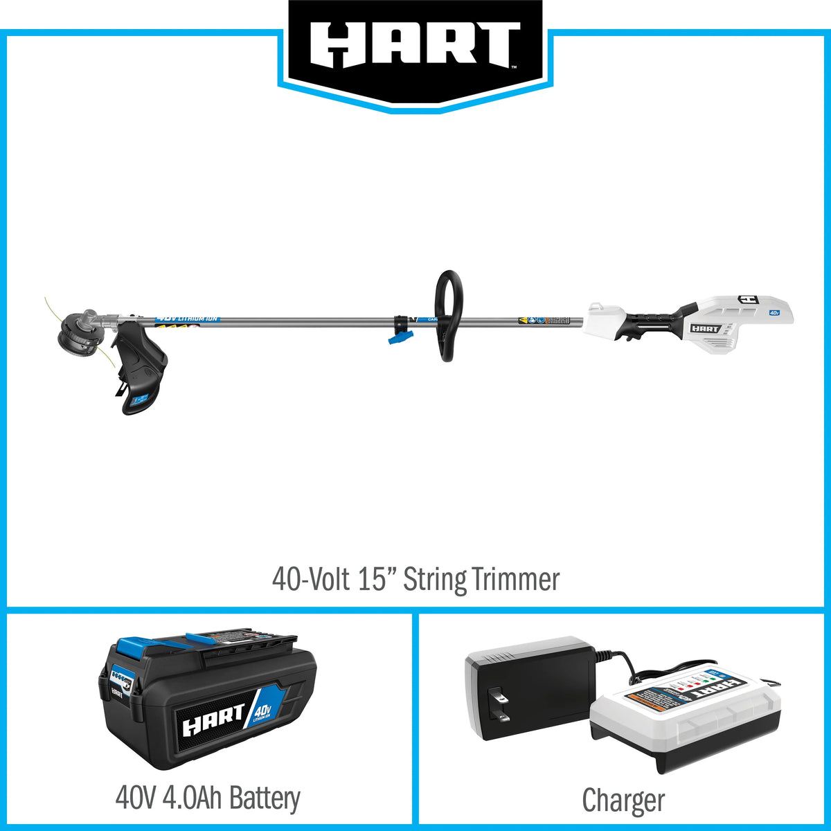 Cordless 15-inch String Trimmer Kit K237376