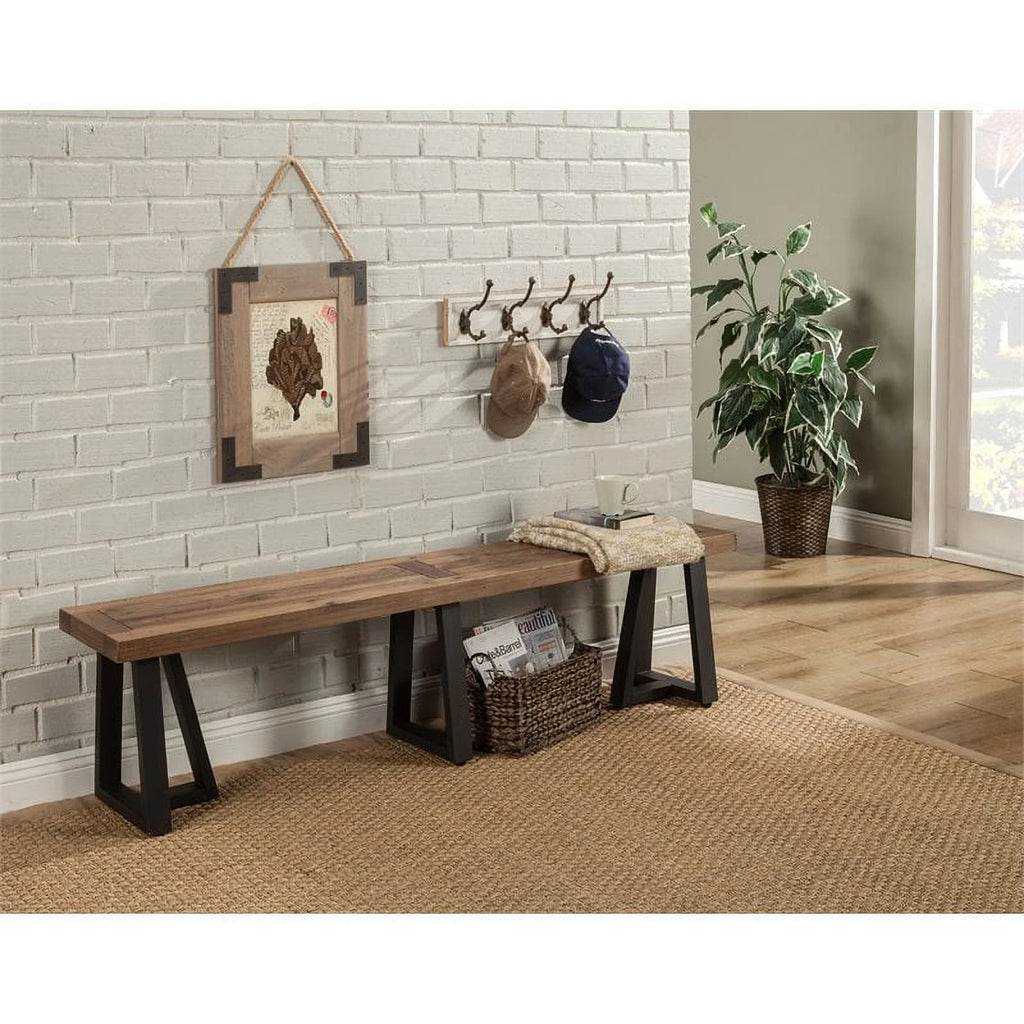 4 Piece Dining Table Side Chairs and Bench Set I495