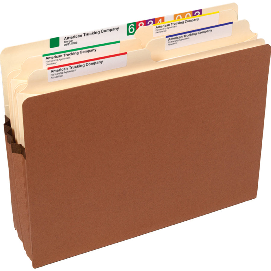 Redrope File Pockets Letter 3.5" Exp 25/BX J366852