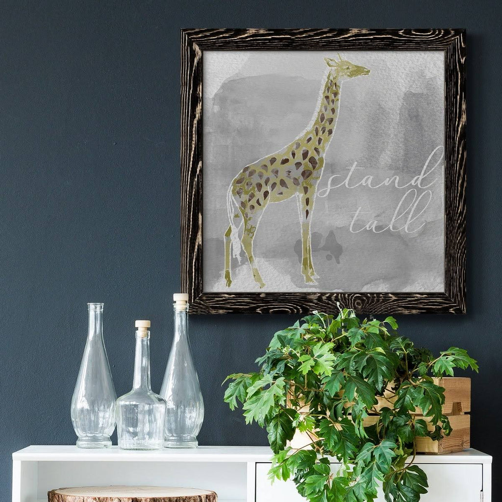 Grey Framed Canvas X44641