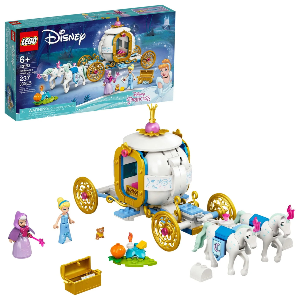 Disney Cinderella's Royal Carriage 237 Pieces D228323