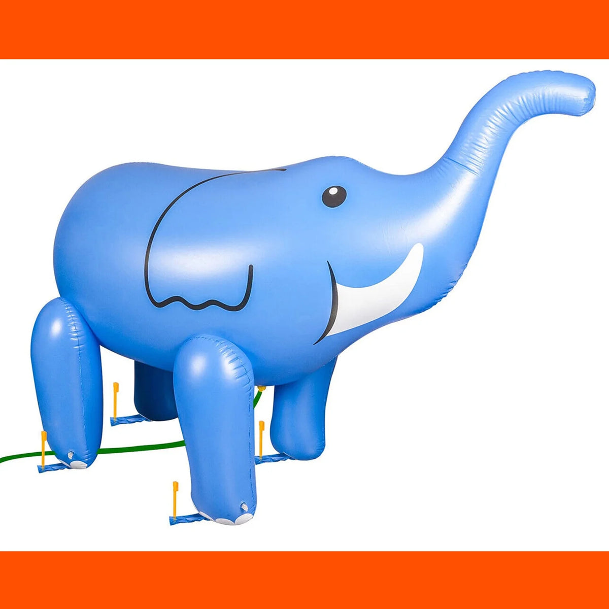 Blue Inflatable Elephant Water Sprinkler Toy G9852