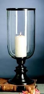 19 in. Bronze Candle Holder J129