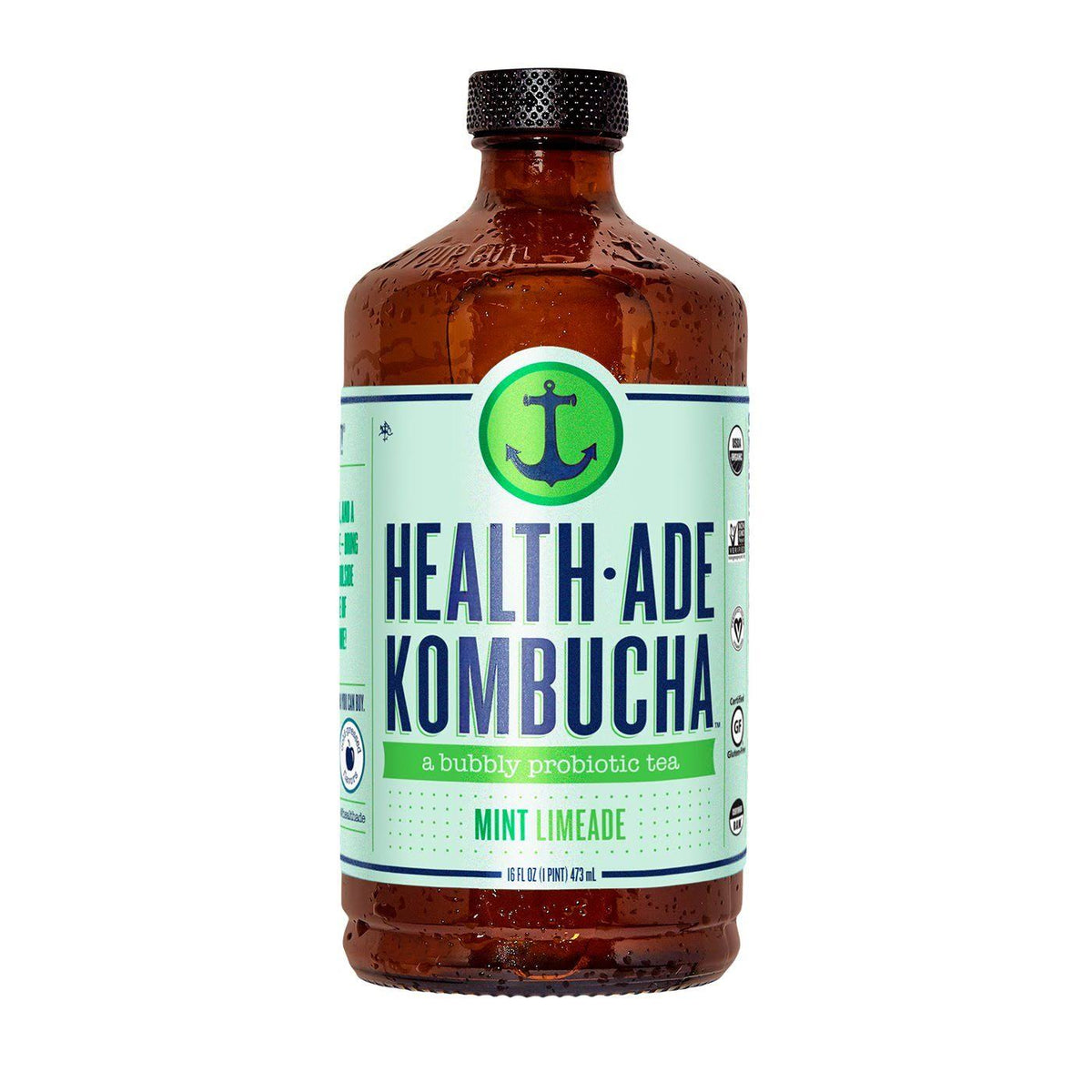 Mint Limeade Kombucha 12 pack 16 fl oz L935