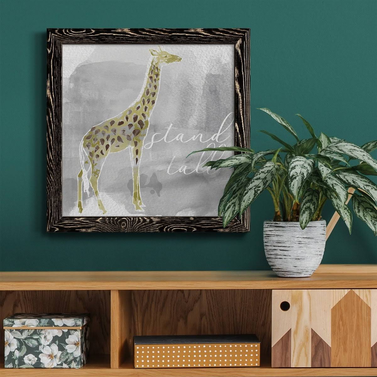 Grey Framed Canvas X44641