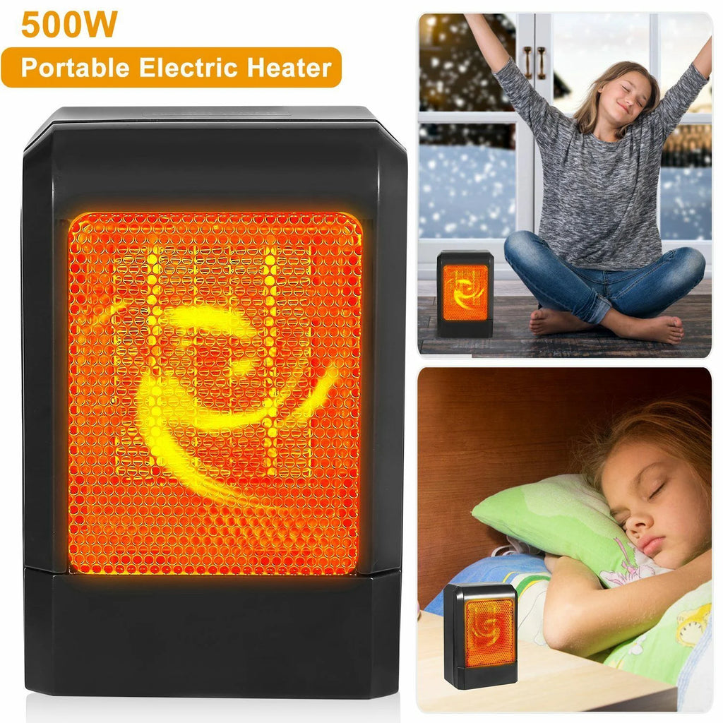 500W Mini Ceramic Electric Heater F11589