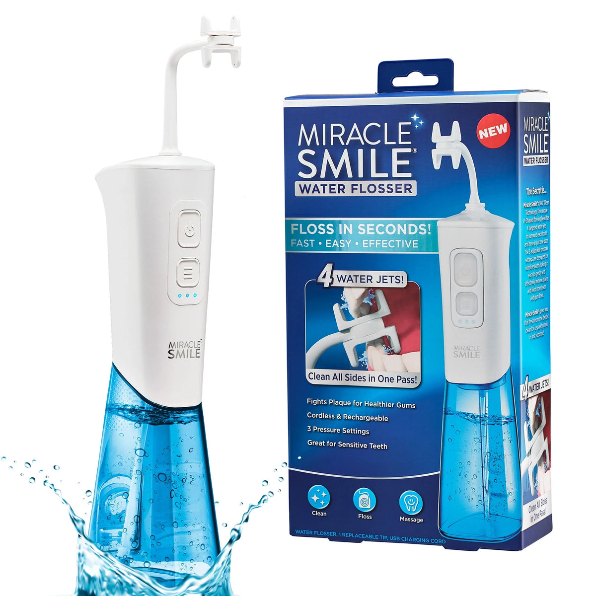 Portable Rechargeable Water Flosser N90722