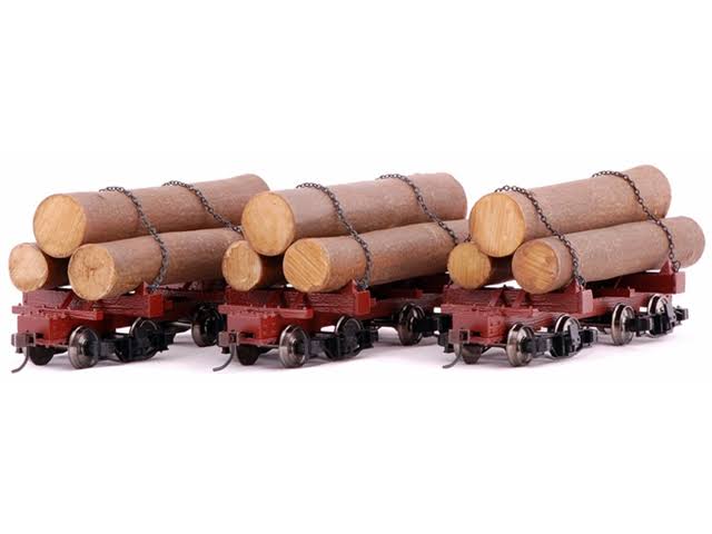 On30 Skeleton Log Car T903