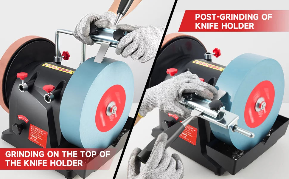 8 Inch Low Speed Wet Grinding Machine Q240