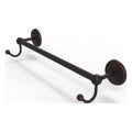 Venetian Bronze 30 inch Towel Bar with Integrated Hooks Q7671