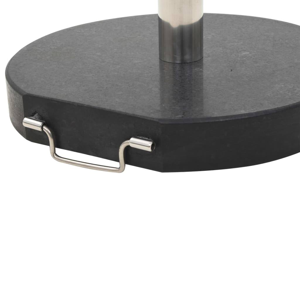Granite Parasol Base 66.1 lb Square Black A7111