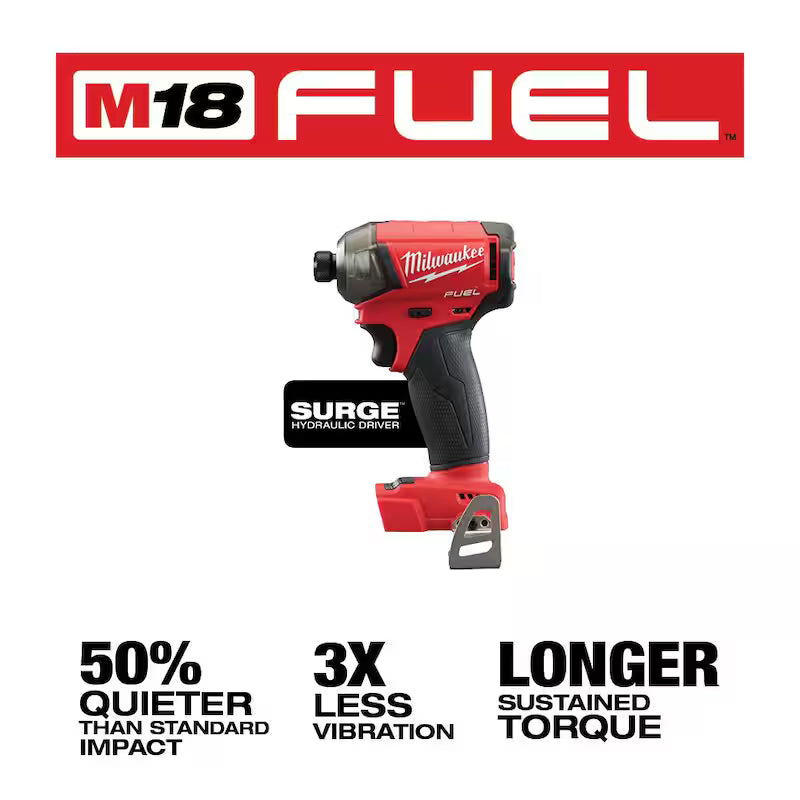 18-Volt Lithium-Ion Brushless Cordless 1/4 in. Hex Impact Driver M51853