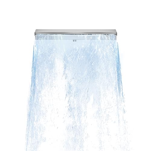 Stainless Steel Rectangular Pool Waterfall Spillway 17.7 Inch N70816