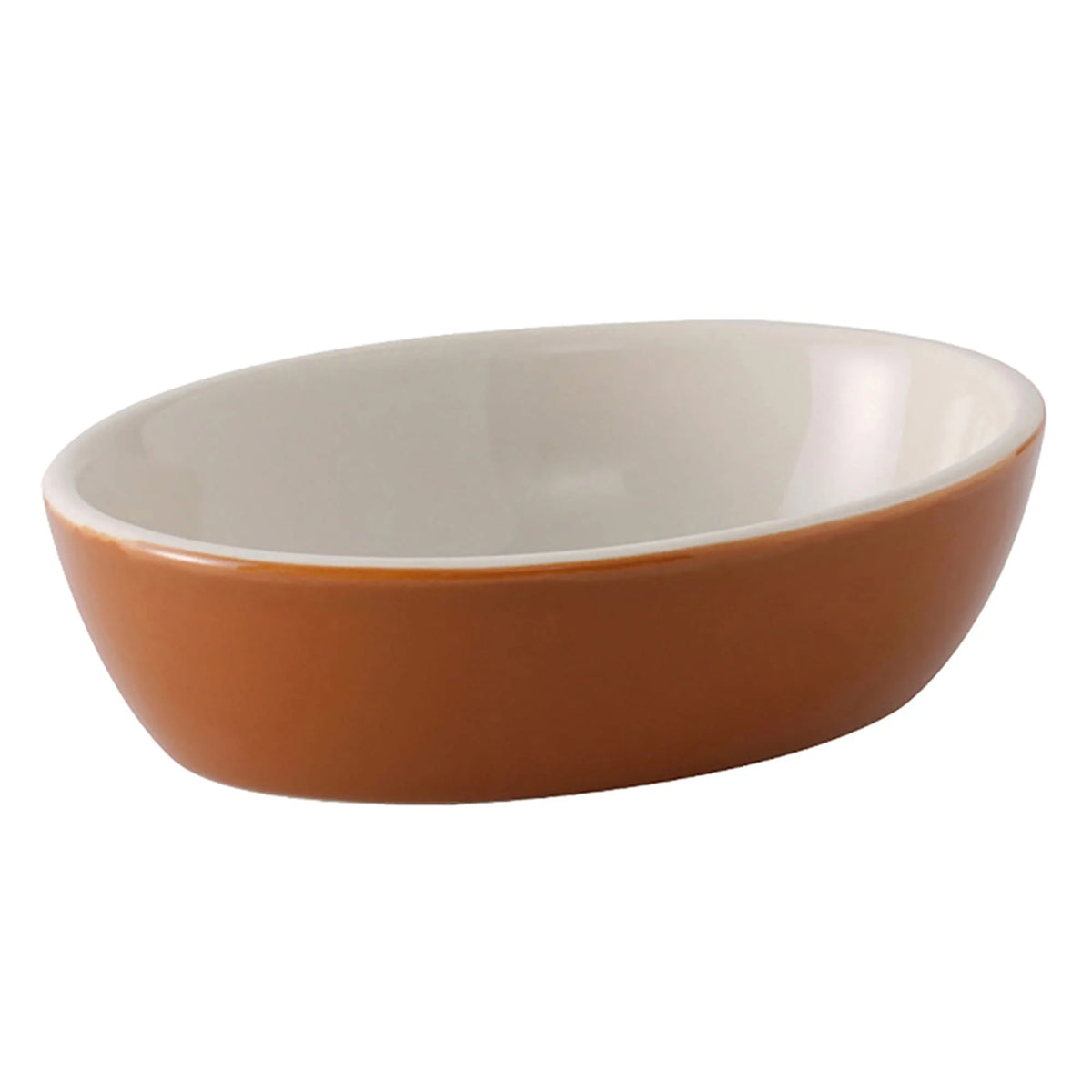 16 oz Oval Ceramic Casserole Dish L4432