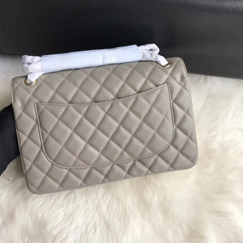 Caviar Calfskin 30Cm Flap Bag W636805