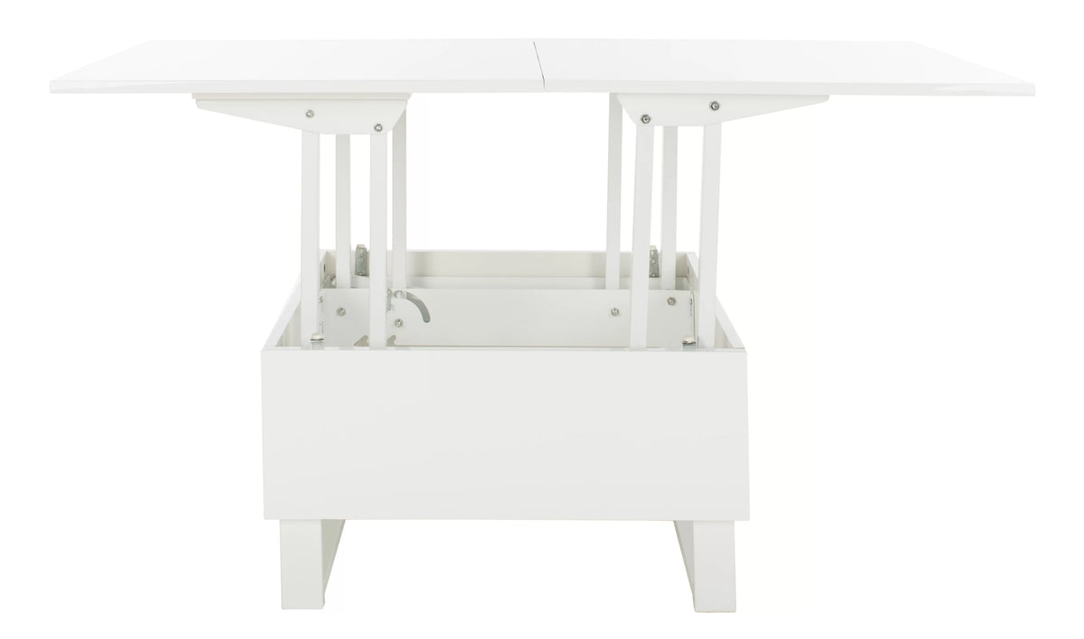 White Lift-Top Coffee Table U309216