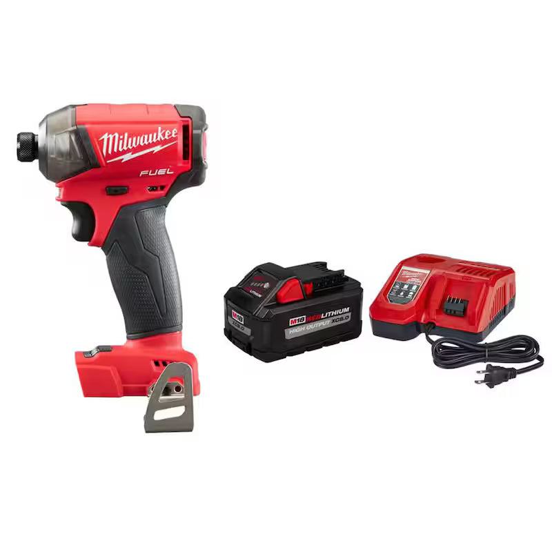 18-Volt Lithium-Ion Brushless Cordless 1/4 in. Hex Impact Driver M51853