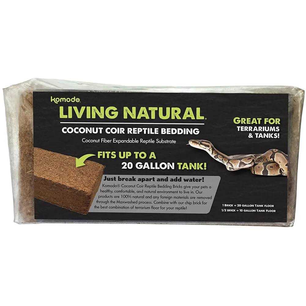 Natural Coconut Coir Reptile Bedding Brick X62289